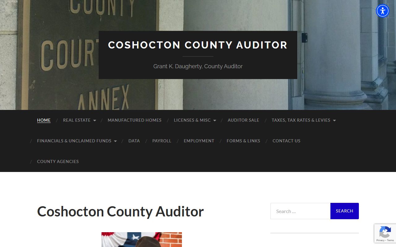 Coshocton County Auditor property search for deed records
