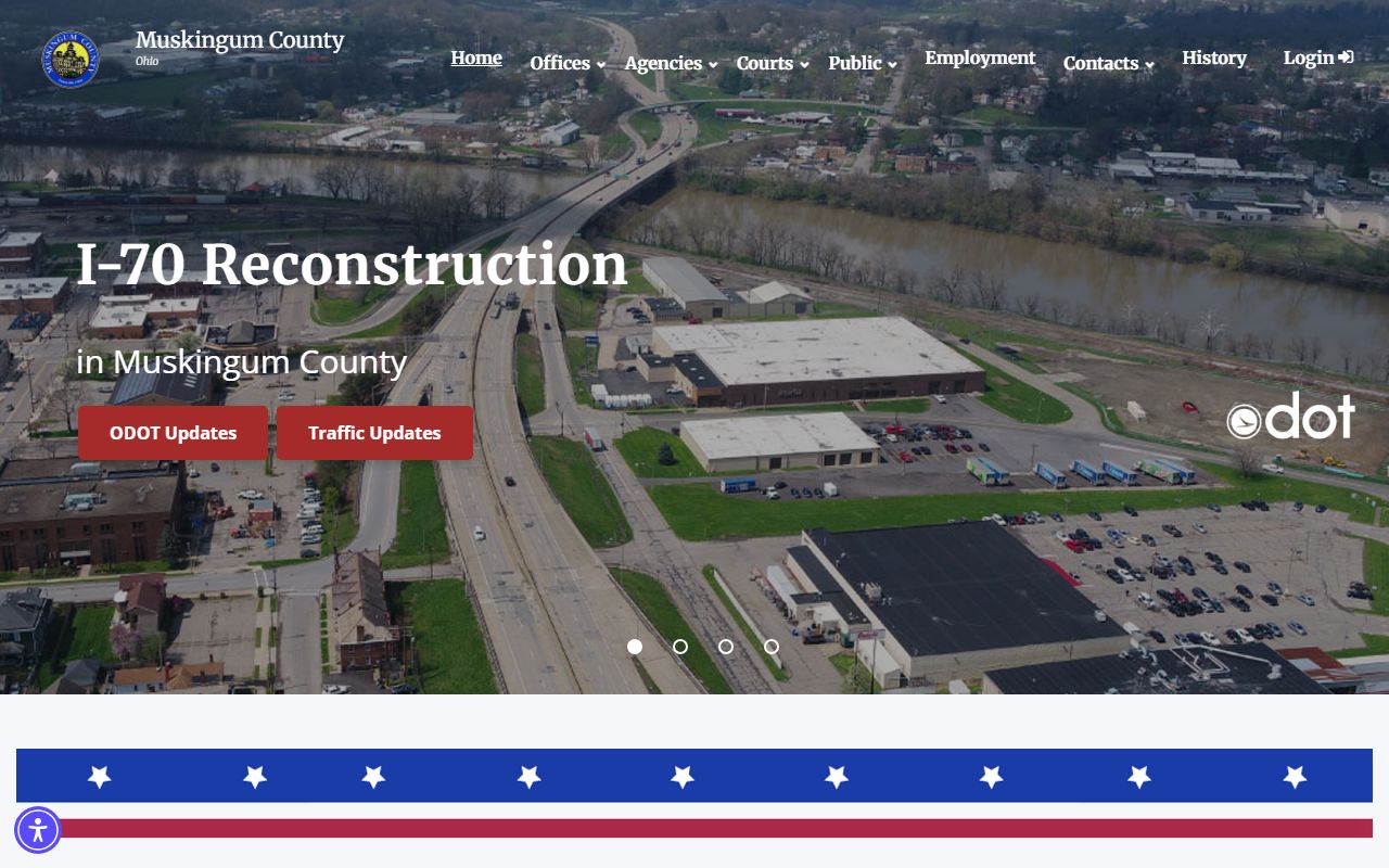 Muskingum County Property Check fraud alert system for deed records