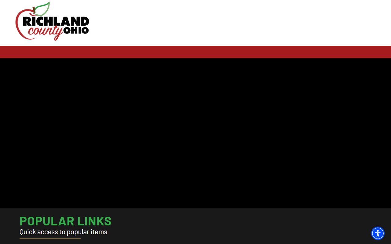 Richland County government website for property records access
